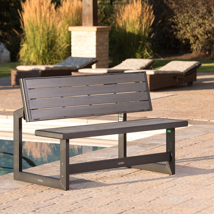 Lifetime Convertible Patio Bench Costco