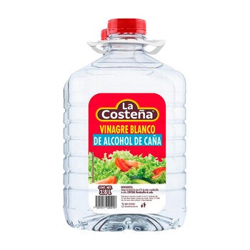 La Costeña Vinagre Blanco de Alcohol de Caña 3.8 L La Costeña Vinagre Blanco de Alcohol de Caña 3.8 L