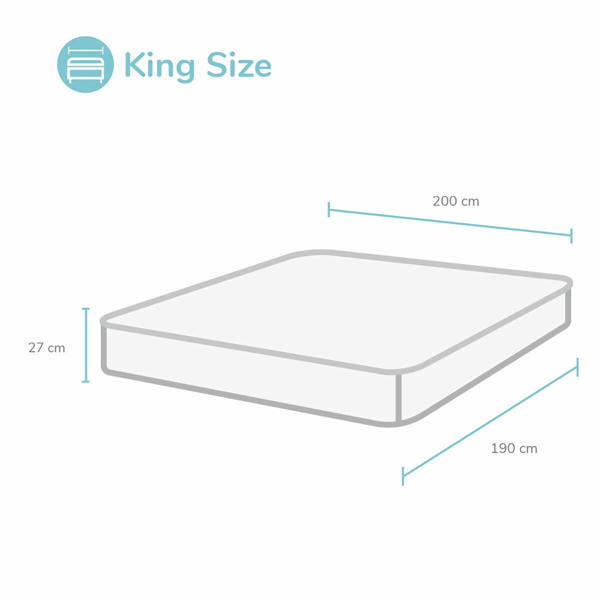 América, Nova, Colchón King Size América, Nova, Colchón King Size