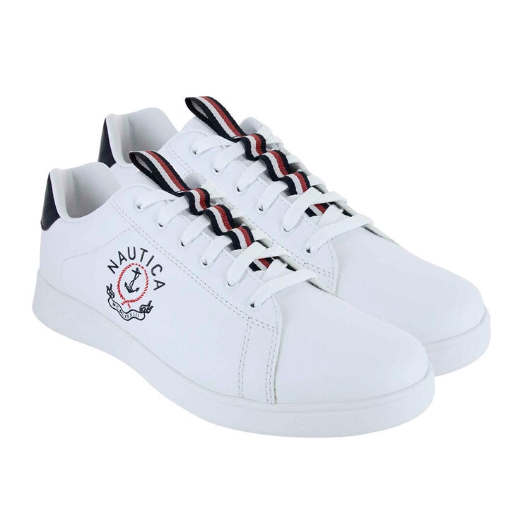 Nautica Tenis Modelo Woott Color Blanco para Caballero en Varias Tallas