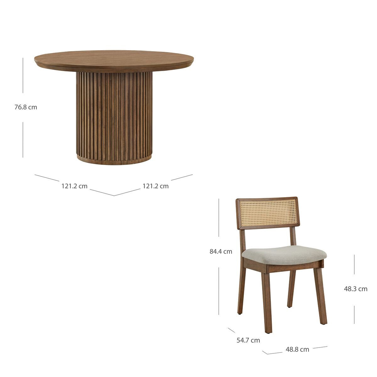 Bayside Furnishings, Juego de Comedor de 5 piezas