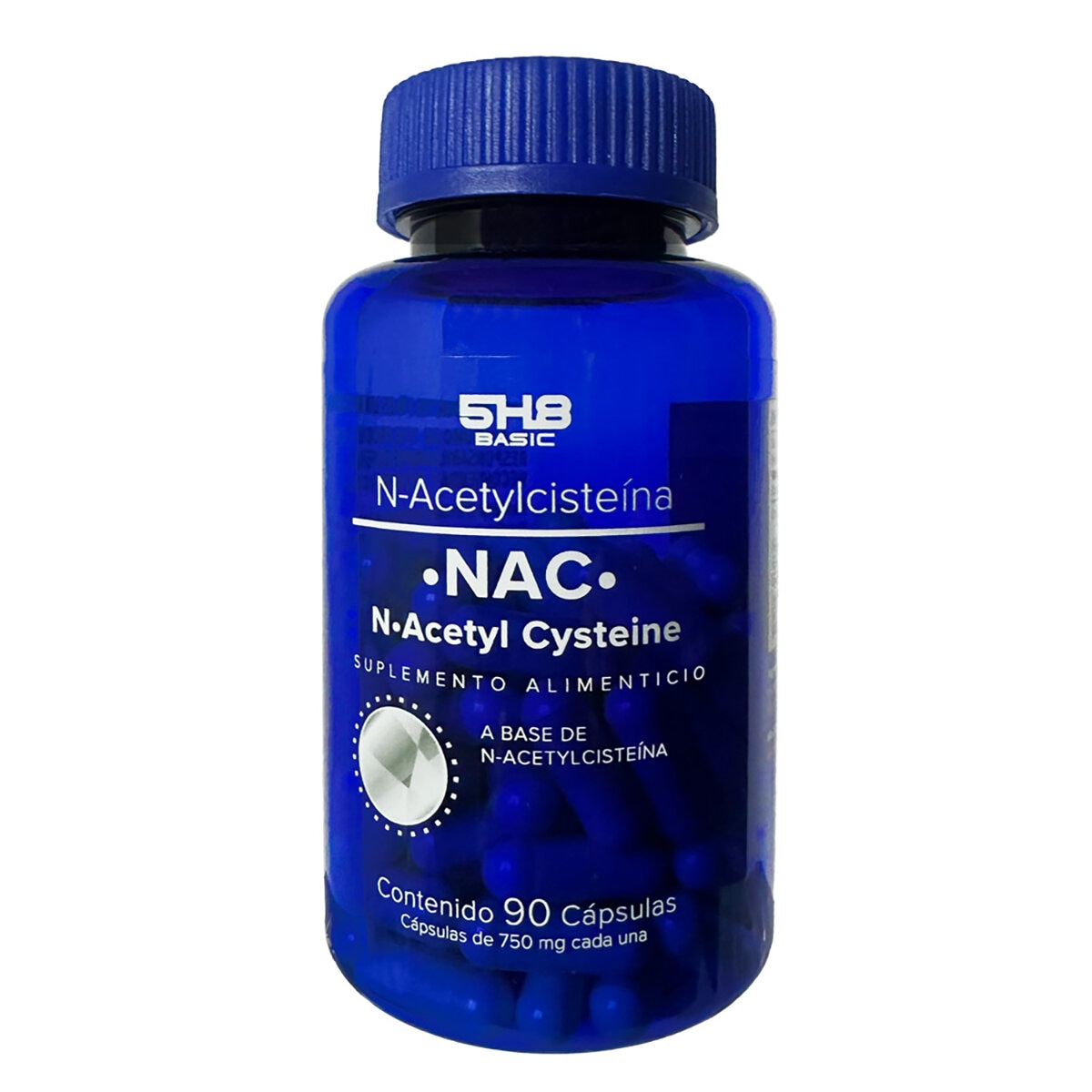 5H8 NAC N-Acetylcisteína 90 Cápsulas 5H8 NAC N-Acetylcisteína 90 Cápsulas