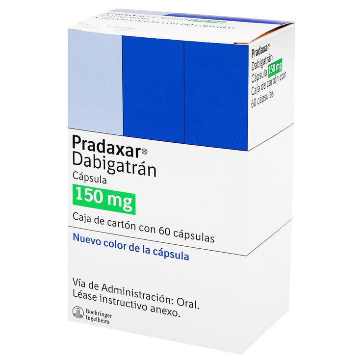 Pradaxar 150mg 60 Cápsulas Pradaxar 150mg 60 Cápsulas