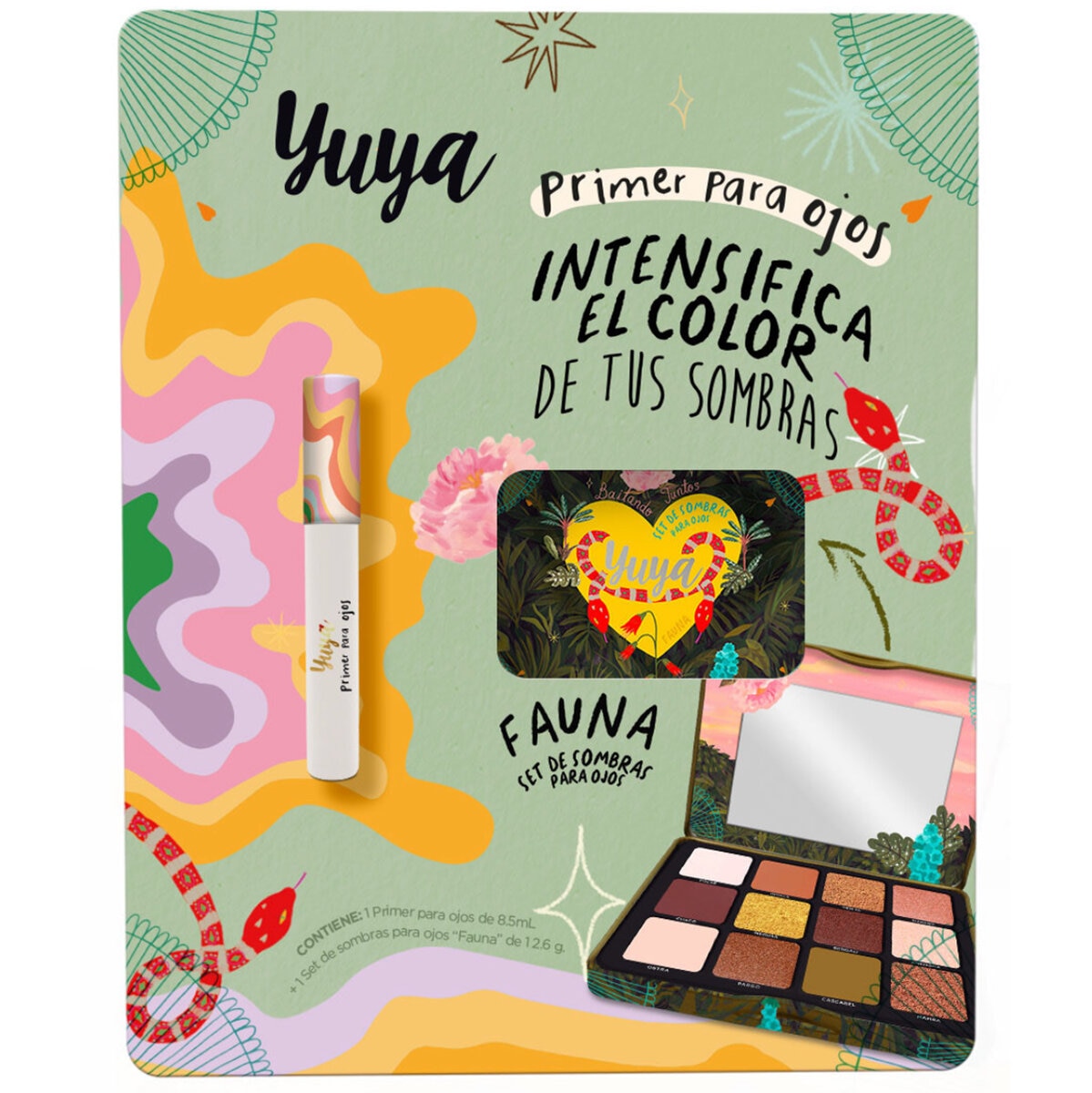 Yuya Set de Sombras y primer Fauna