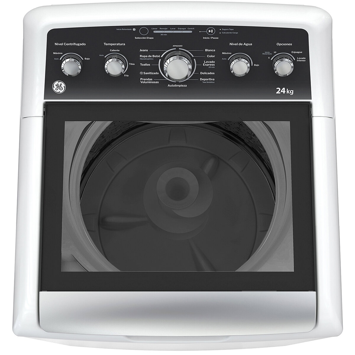 GE Lavadora Top Load 24Kg GE Lavadora Top Load 24Kg
