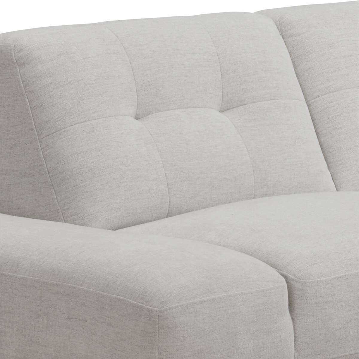 Aiden & Ivy, Seccional Fijo de Tela de 2 Piezas Aiden & Ivy, Seccional Fijo de Tela de 2 Piezas