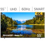 Sharp Pantalla 55" UHD 4K Roku TV Sharp Pantalla 55" UHD 4K Roku TV