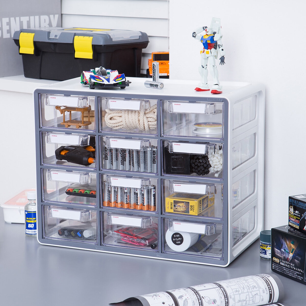 AG Box, Multibox con 12 Cajones AG Box, Multibox con 12 Cajones