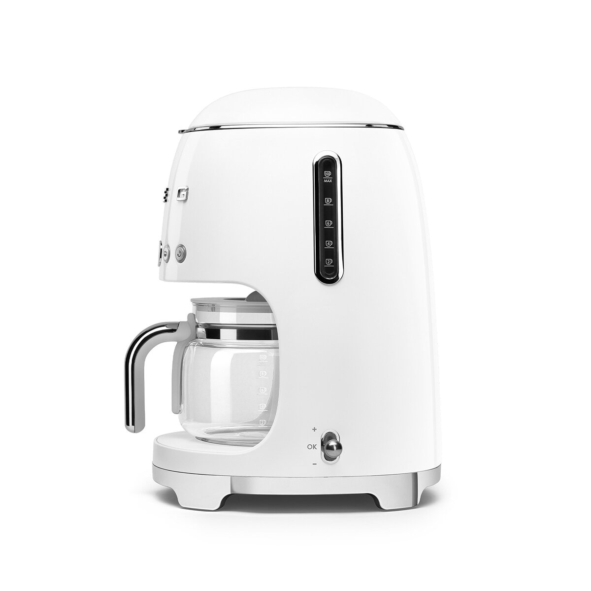 Smeg Cafetera de goteo 10 tazas blanco