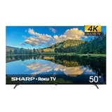 Sharp Pantalla 50" 4K UHD Roku TV