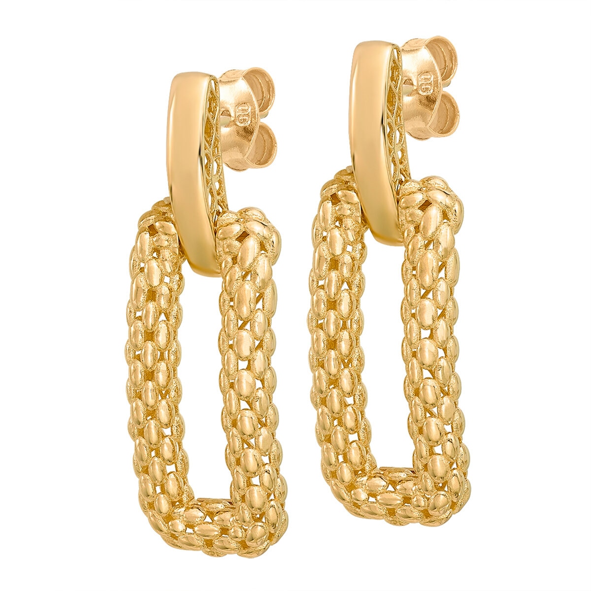 Aretes, Oro Amarillo de 14K