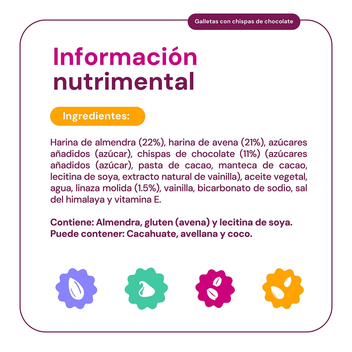 Morama Galletas Chispas Chocolate 384 g Morama Galletas Chispas Chocolate 384 g