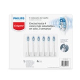Philips Colgate, Sonic Pro Refills Edición Cuidado de Encías y Limpieza Profunda, 6 piezas Philips Colgate, Sonic Pro Refills Edición Cuidado de Encías y Limpieza Profunda, 6 piezas