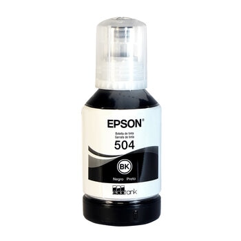 epson 504 botella de tinta negro