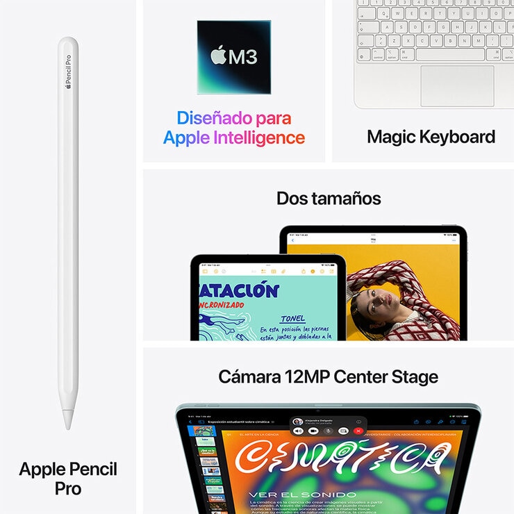 Apple iPad Air 11" Wifi + Celular 128GB Azul Apple iPad Air 11" Wifi + Celular 128GB Azul