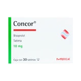 Concor 10 mg 30 Tabletas Concor 10 mg 30 Tabletas