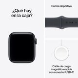 Apple Watch SE 3 (GPS + Celular) 40mm Aluminio Medianoche + Correa Deportiva Medianoche - Talla M/L Apple Watch SE 3 (GPS + Celular) 40mm Aluminio Medianoche + Correa Deportiva Medianoche - Talla M/L