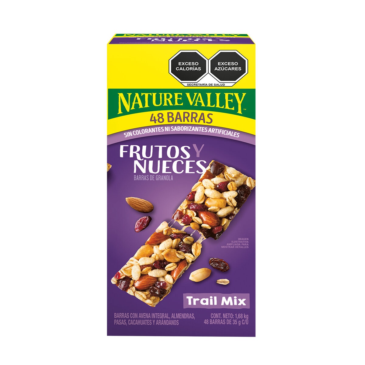 Nature Valley Barras de Frutos y Nueces 48 pzas de 35g Nature Valley Barras de Frutos y Nueces 48 pzas de 35g