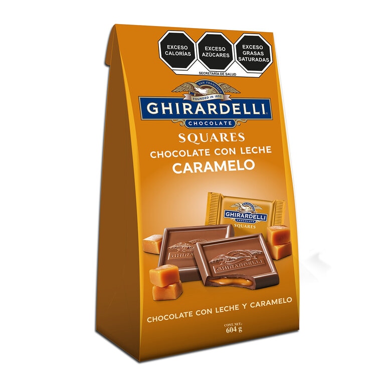 Ghirardelli Chocolate con Leche y Caramelo 604 g