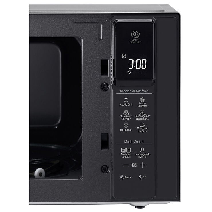 LG, Microondas Inverter con Grill 1.5' Acabado Espejo LG, Microondas Inverter con Grill 1.5' Acabado Espejo