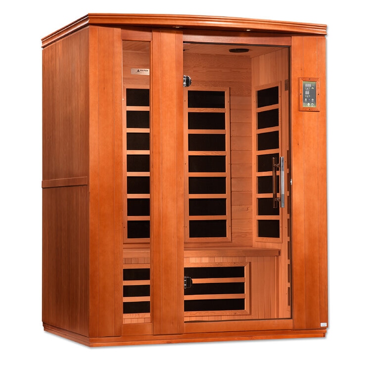 Sauna Infrarrojo Ultra Low EMF Dynamic Lugano, 3 Personas Sauna Infrarrojo Ultra Low EMF Dynamic Lugano, 3 Personas
