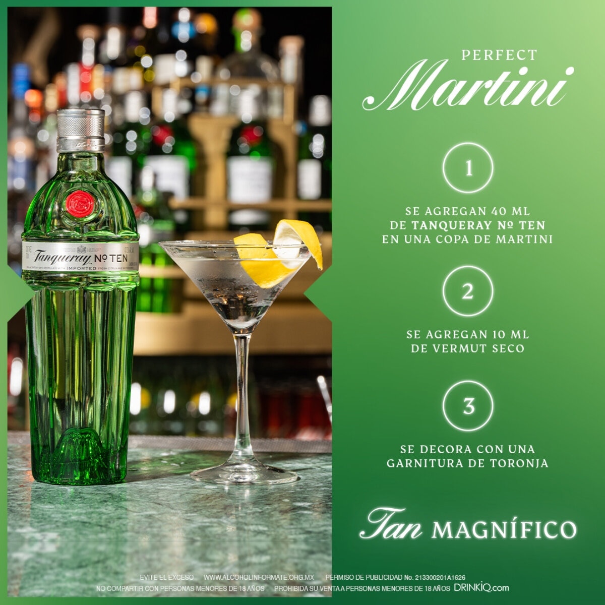 Ginebra Tanqueray N° Ten Cítrica 700 ml