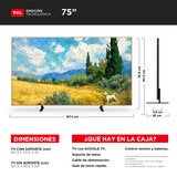 TCL Pantalla 75" QLED 4K NXTVISION Google TV TCL Pantalla 75" QLED 4K NXTVISION Google TV