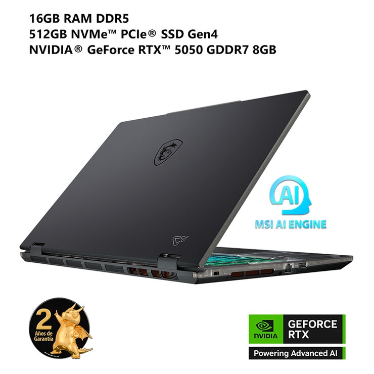 MSI Cyborg 15 Laptop Gaming 15.6" FHD Intel Core 7 16GB 512GB SSD MSI Cyborg 15 Laptop Gaming 15.6" FHD Intel Core 7 16GB 512GB SSD