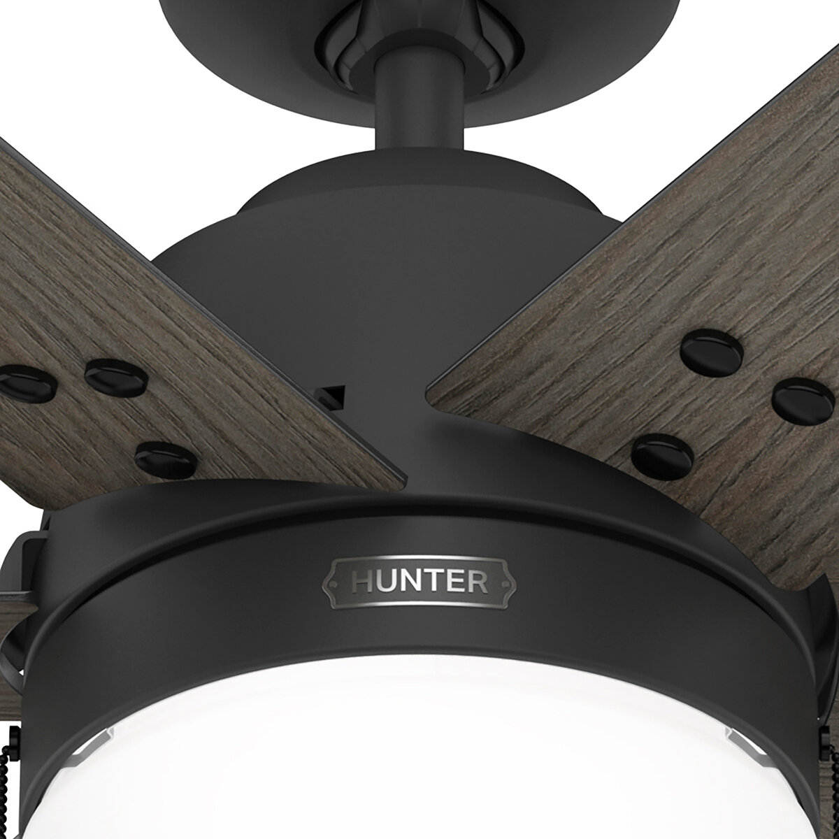 Hunter Ventilador 44¨ Spokane Flat Matte Black