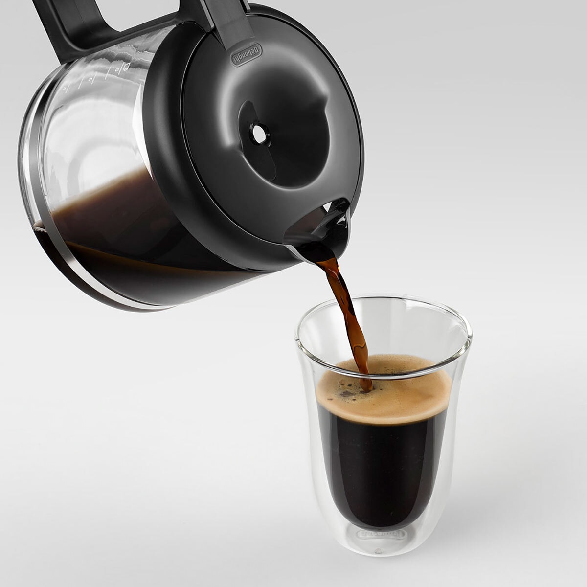  De'Longhi Combinación de cafetera y máquina de café especial de  todo en uno + Máquina de leche ajustable avanzada para Cappuccino & Latte +  Cafetería de vidrio 10 taza, com532m 