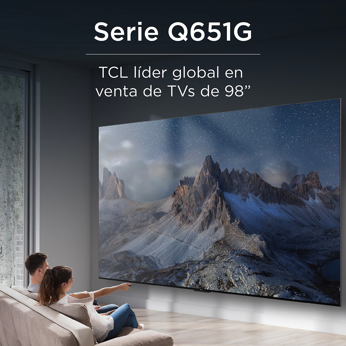 TCL Pantalla 98" 4K QLED