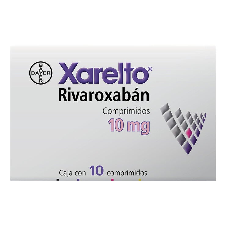Xarelto 10mg 10 Comprimidos Xarelto 10mg 10 Comprimidos