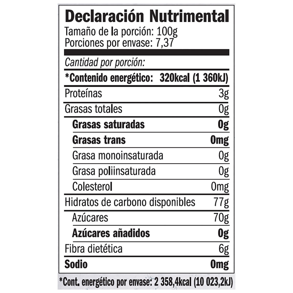Kirkland Signature Trocitos de Piña Orgánica Deshidratada Kirkland Signature Trocitos de Piña Orgánica Deshidratada
