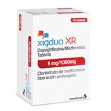 Xigduo XR 5mg/1000 mg 28 Tabletas Xigduo XR 5mg/1000 mg 28 Tabletas