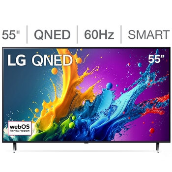 lg pantalla 55" qned 4k smart tv
