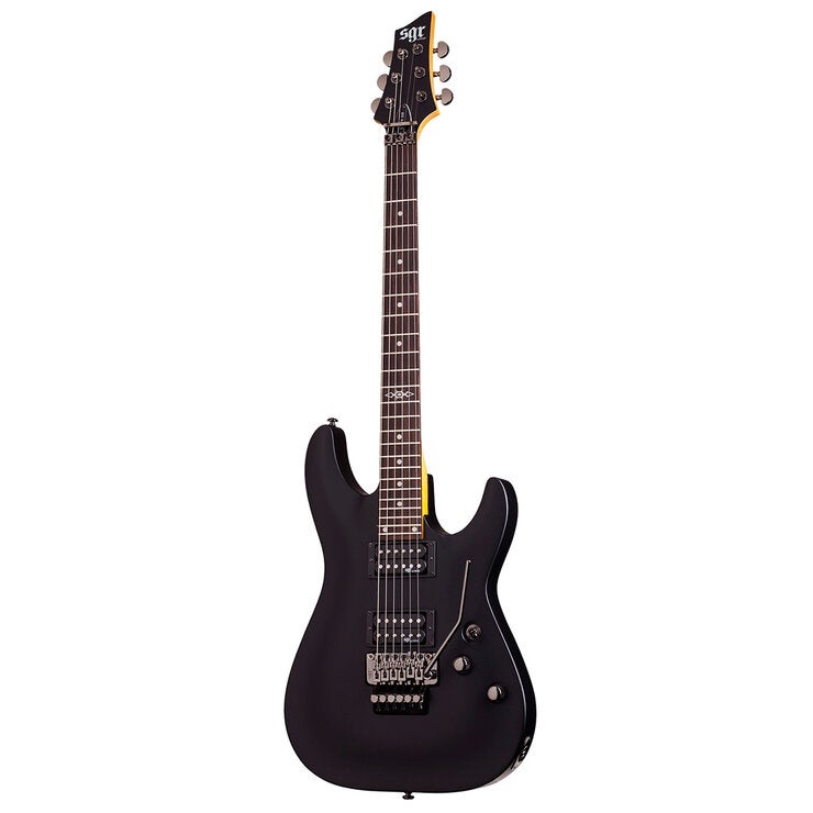 SGR by Schecter Guitarra Eléctrica C-1 FR Negro Satinado SGR by Schecter Guitarra Eléctrica C-1 FR Negro Satinado