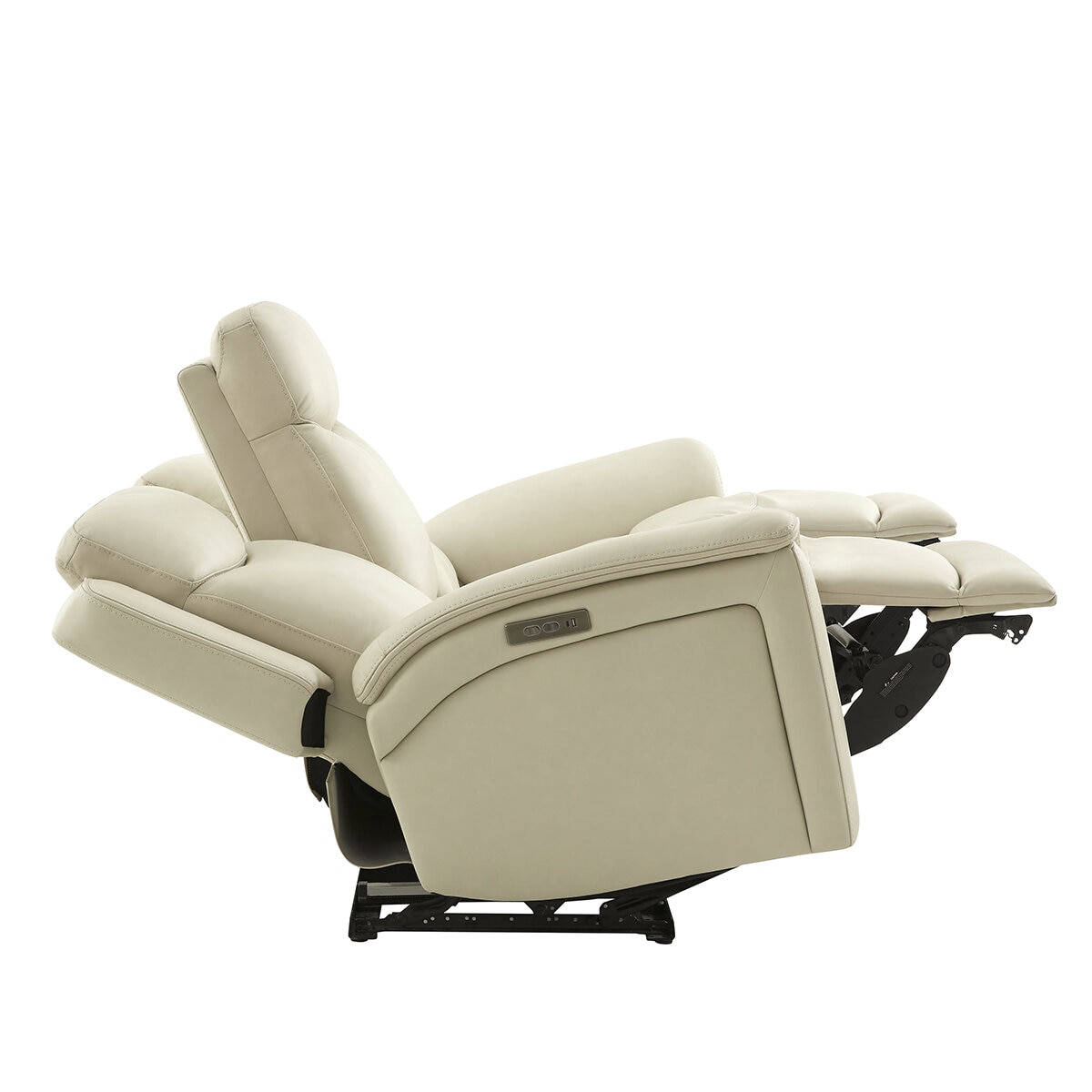 Gilman Creek Furniture, Sofá Reclinable de Piel con Sistema Eléctrico Gilman Creek Furniture, Sofá Reclinable de Piel con Sistema Eléctrico