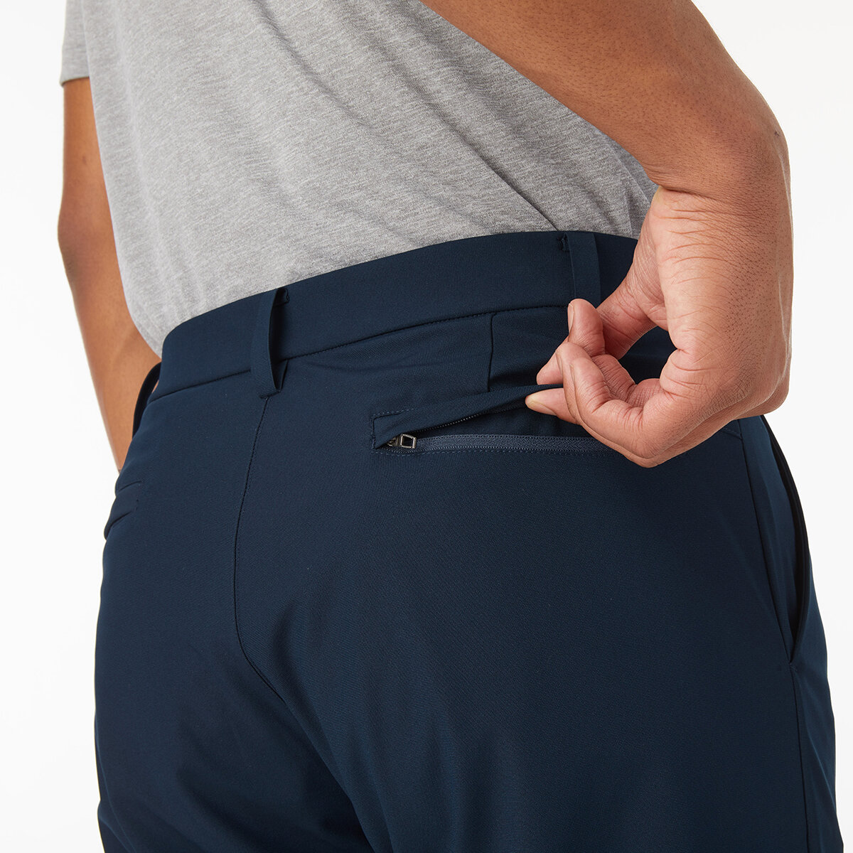 Kirkland Signature Pantalón Casual para Caballero Azul 