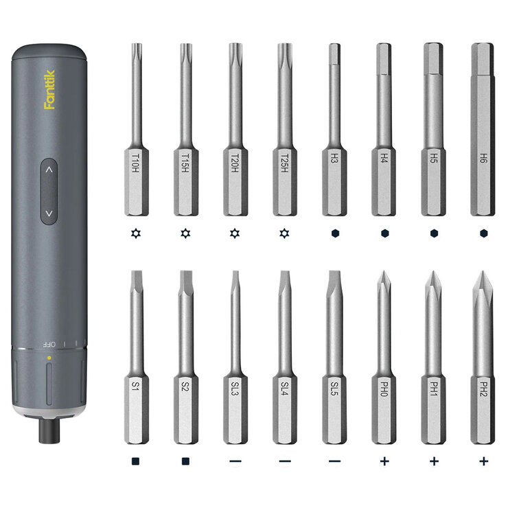 Fanttik S1 Pro 16 en 1 Destornillador eléctrico inalámbrico multipunta Fanttik S1 Pro 16 en 1 Destornillador eléctrico inalámbrico multipunta