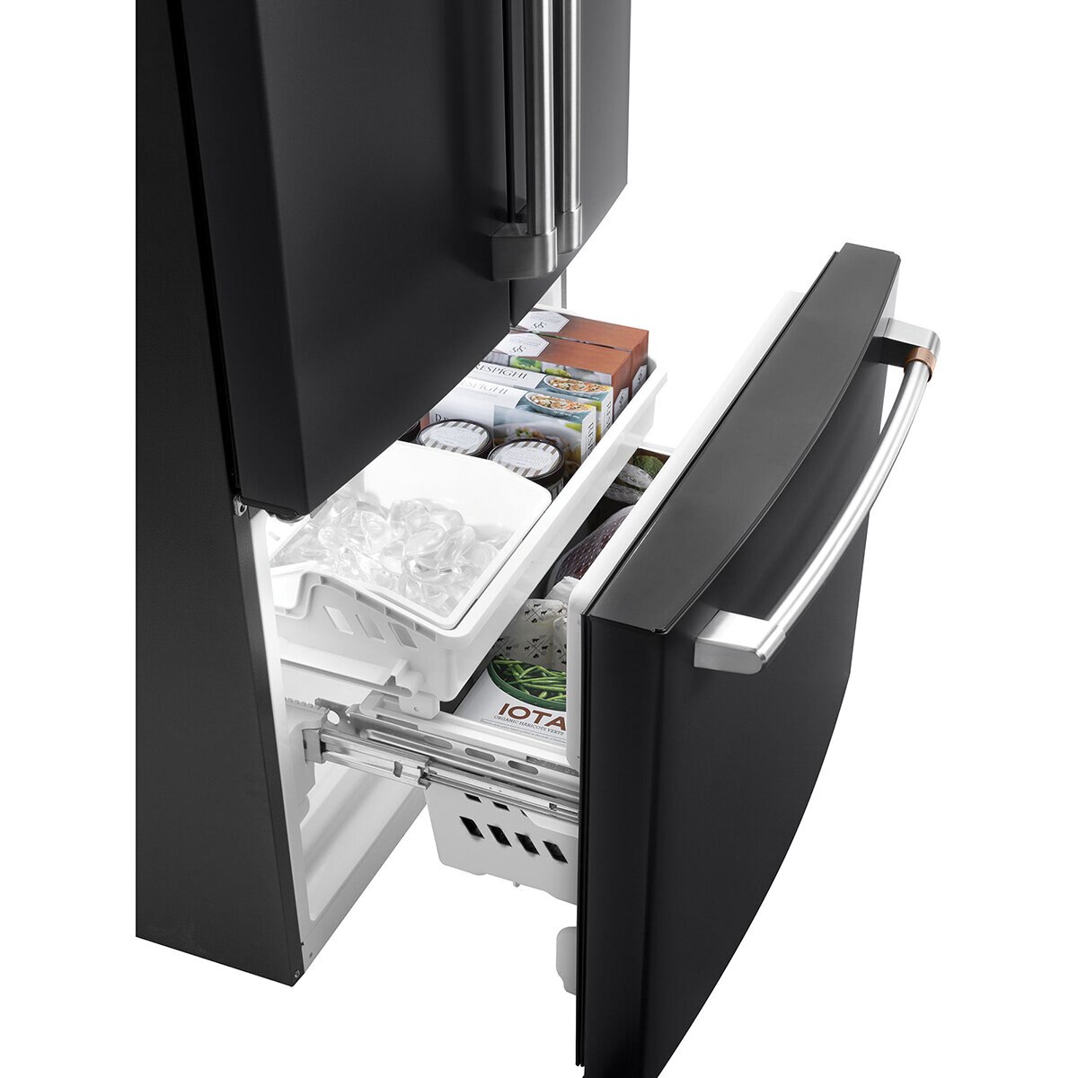 Café Refrigerador 19' French Door Color Negro Café Refrigerador 19' French Door Color Negro