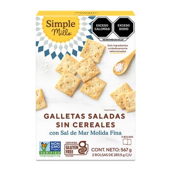 Simple Mills Galletas Saladas 567g