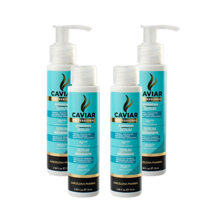 Caviar Serum y Protector de Calor 4 pzas Caviar Serum y Protector de Calor 4 pzas