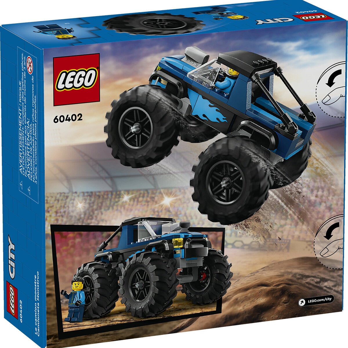 LEGO City Monster Truck Azul LEGO City Monster Truck Azul