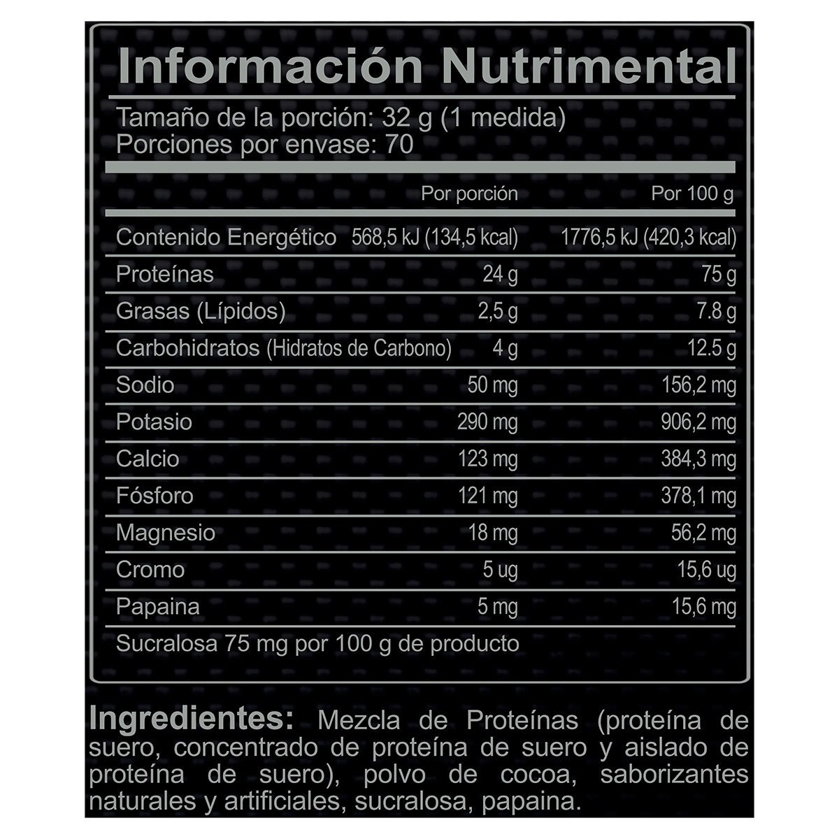 Proteína en Polvo Sabor Choco Coco Forza Whey Pro 2 27 kg Costco México