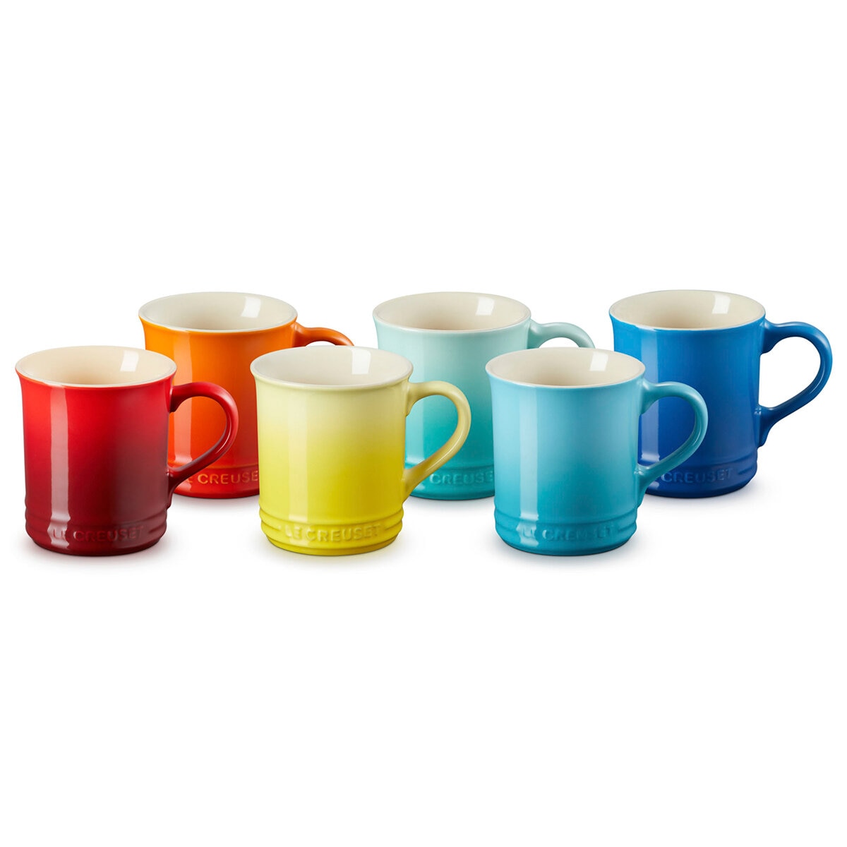 Le Creuset Set de 6 tazas Arcoiris