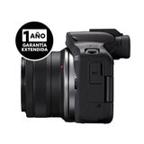 Canon, Cámara Digital EOS R50 RF-S 18-45mm + Garantía Extendida Canon, Cámara Digital EOS R50 RF-S 18-45mm + Garantía Extendida