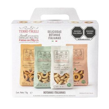 Taralli Botanas Italianas 4/250 g Taralli Botanas Italianas 4/250 g