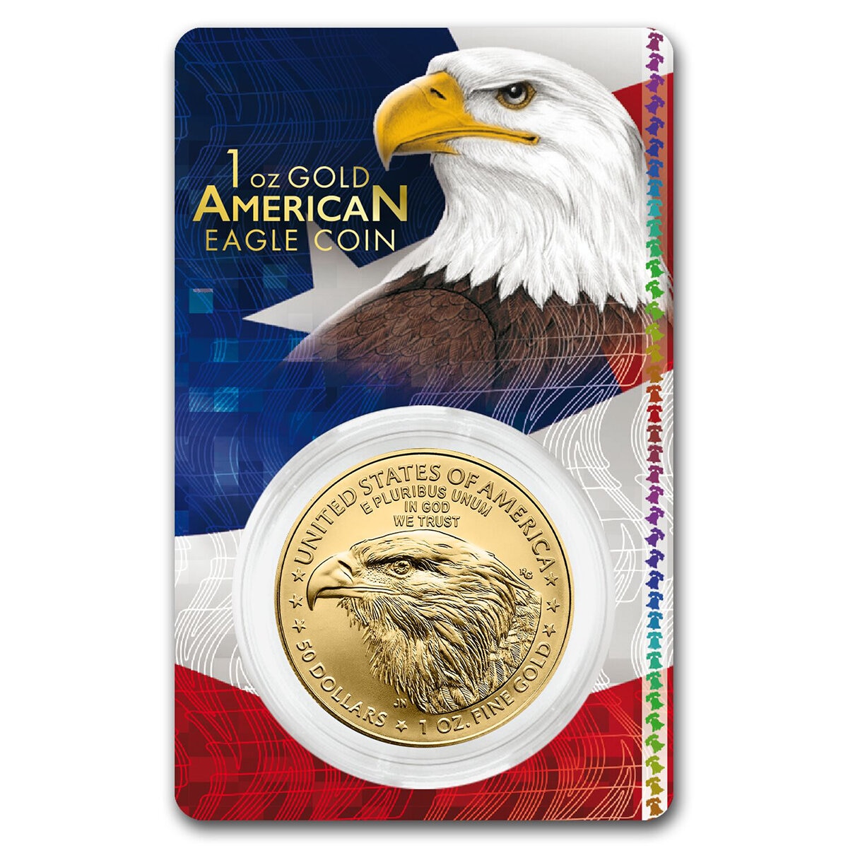 Moneda de  Oro 1 oz,  Águila Americana