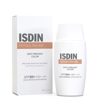ISDIN FotoUltra 100 Spot Prevent Color Protector Solar FPS 50+ 50 ml ISDIN FotoUltra 100 Spot Prevent Color Protector Solar FPS 50+ 50 ml
