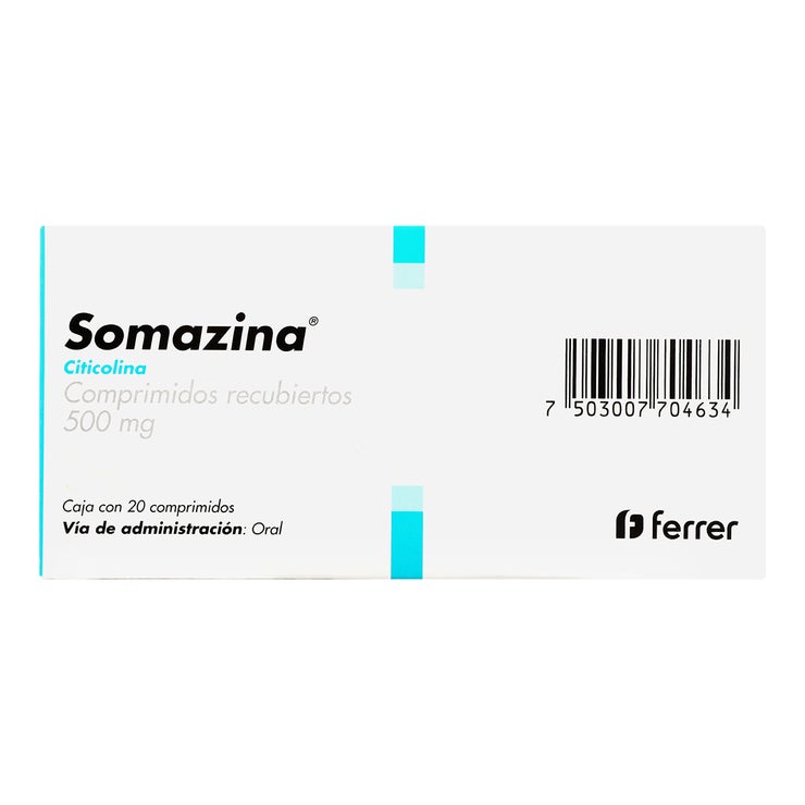 Somazina 500mg 20 Comprimidos Somazina 500mg 20 Comprimidos